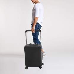 Louis Vuitton Black Epi Leather Horizon 55 Suitcase