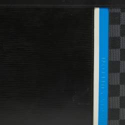 Louis Vuitton Black Epi Damier Graphite Pochette Voyage MM Pouch