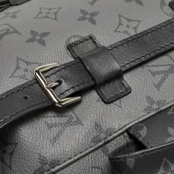 Louis Vuitton Monogram Eclipse Canvas Christopher MM Backpack