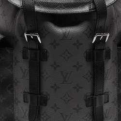 Louis Vuitton Monogram Eclipse Canvas Christopher MM Backpack