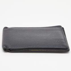 Louis Vuitton Blue Infini Leather Bifold Wallet