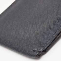 Louis Vuitton Blue Infini Leather Bifold Wallet