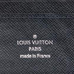 Louis Vuitton Blue Infini Leather Bifold Wallet
