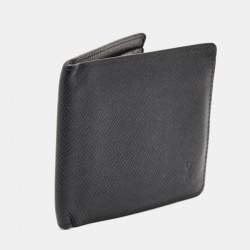 Louis Vuitton Blue Infini Leather Bifold Wallet