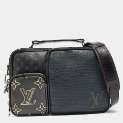 Louis Vuitton Monogram Eclipse Canvas Multipocket Patchwork Messenger Bag