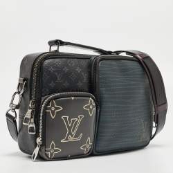 مملوكة مسبقًا Louis Vuitton Monogram Eclipse Canvas Multipocket Patchwork Messenger Bag