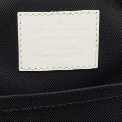 Louis Vuitton White Monogram Empreinte Utility Side Bag