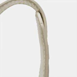 Louis Vuitton White Monogram Empreinte Utility Side Bag