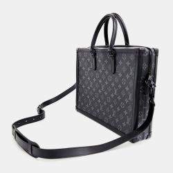 Louis Vuitton Black Eclipse Soft Trunk Briefcase