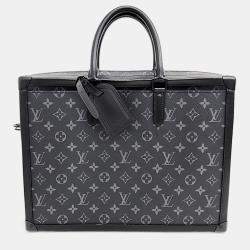 Louis Vuitton Black Eclipse Soft Trunk Briefcase