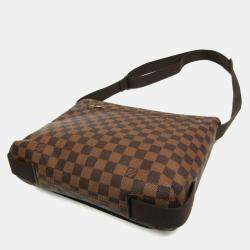 Louis Vuitton Brown Damier Ebene Brooklyn MM Messenger Bag