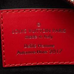 Louis Vuitton x Supreme Red Epi Leather Danube PM Bag