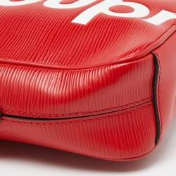 Louis Vuitton x Supreme Red Epi Leather Danube PM Bag