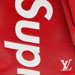 Louis Vuitton x Supreme Red Epi Leather Danube PM Bag
