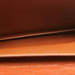 مملوكة مسبقًا Louis Vuitton Cipango Gold Epi Leather Serviette Conseiller Briefcase