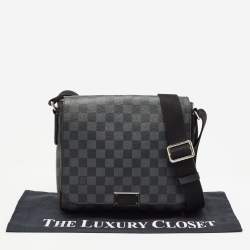 Louis Vuitton Damier Graphite Canvas District PM Bag