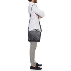 Louis Vuitton Damier Graphite Canvas District PM Bag