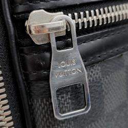 Pre Owned Louis Vuitton Graphite Michael Backpack