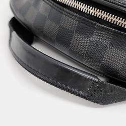 Pre Owned Louis Vuitton Graphite Michael Backpack