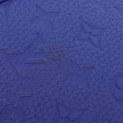Louis Vuitton Racing Blue Monogram Empreinte Leather Keepall Bandoulière 50 