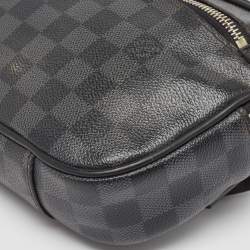 Pre Owned Louis Vuitton Damier Graphite Canvas Ambler Fanny Pack