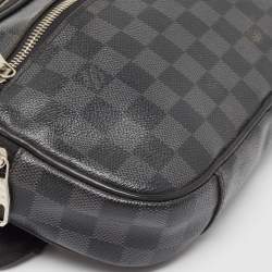 Pre Owned Louis Vuitton Damier Graphite Canvas Ambler Fanny Pack