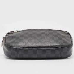 Pre Owned Louis Vuitton Damier Graphite Canvas Ambler Fanny Pack