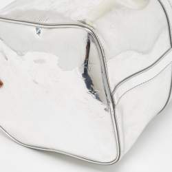 Louis Vuitton Silver Monogram Miroir Keepall Bandouliere 50 Bag