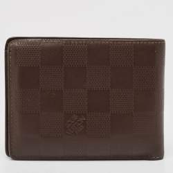 Louis Vuitton Brown Damier Infini Leather Multiple Wallet