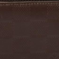 Louis Vuitton Brown Damier Infini Leather Multiple Wallet