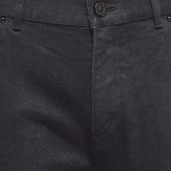 Louis Vuitton Black Denim Slim Fit Jeans M Waist 32"