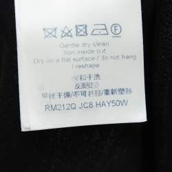 مملوكة مسبقًا Louis Vuitton Black Cotton Logo Embroidered Jersey T-Shirt XL