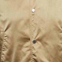 Louis Vuitton Green Python Trim Nylon Warm Up Blouson Jacket M