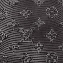 Louis Vuitton Grey 3D Monogram Cotton Knit Hoodie M