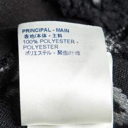 Louis Vuitton Black Monogram Fleece Zip-Up Teddy Jacket L