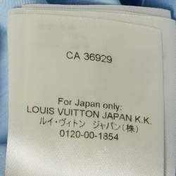 Louis Vuitton Blue LV Damier Spread Print Cotton Shirt XXL