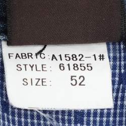 Pre Owned بنطلون جينز لوي فيتون دنيم أزرق مقاس كبير جداً (اكس لارج)