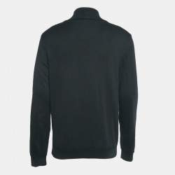 Louis Vuitton Black Logo Intarsia Rib Knit Zip-Up Jacket L