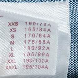 Louis Vuitton Blue Chambray Cotton Button Front Shirt XL