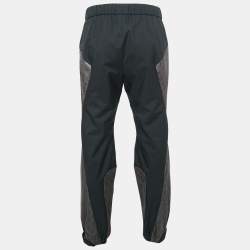 Louis Vuitton Black Monogram 2054 Synthetic Sporty Pants M
