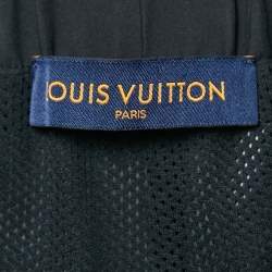 Louis Vuitton Black Monogram 2054 Synthetic Sporty Pants M