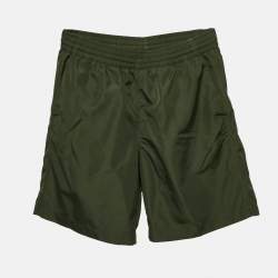 Louis Vuitton Green Synthetic Shorts S