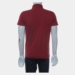 Pre Owned Louis Vuitton Cotton Polo Shirt S