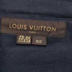 Louis Vuitton Navy Blue Denim Jeans XL Waist 36"