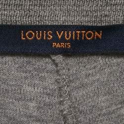 Louis Vuitton Grey Cotton Knit Joggers XS