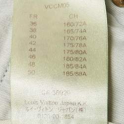 Pre Owned Louis Vuitton Blue Washed Denim Jeans M Waist 32"