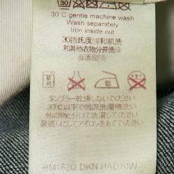 Pre Owned Louis Vuitton Blue Washed Denim Jeans M Waist 32"