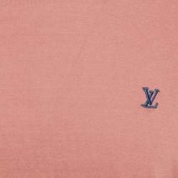 Louis Vuitton Pink Jersey Crew Neck T-Shirt M