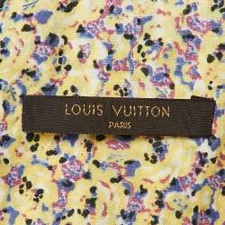 Louis Vuitton Yellow Abstract Print Cotton Shirt S