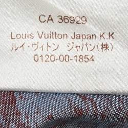 Louis Vuitton Blue Elephant Print Cotton Shirt M